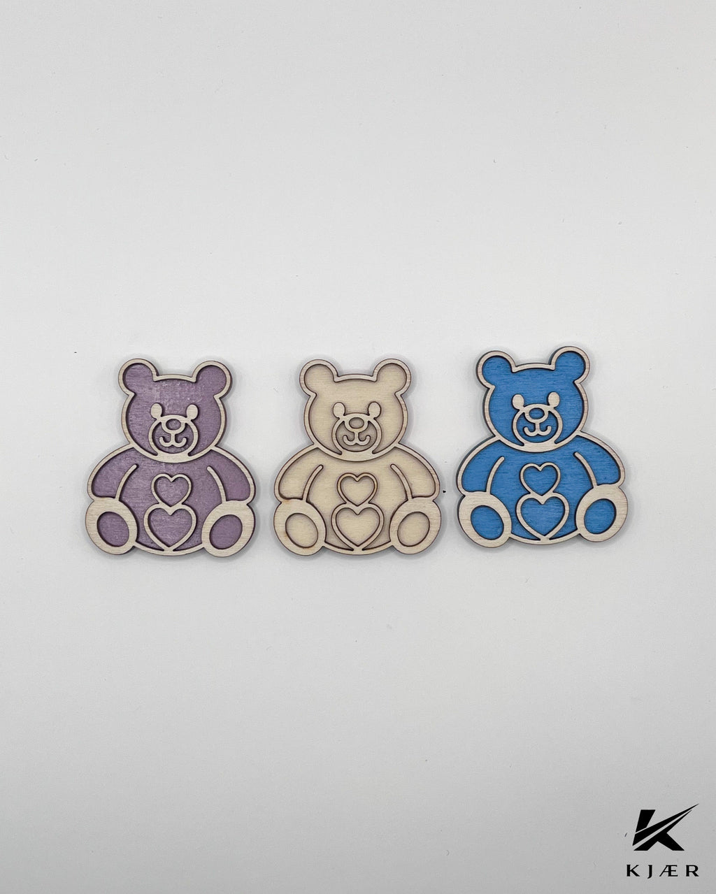 Bamse pyntefigur 3stk