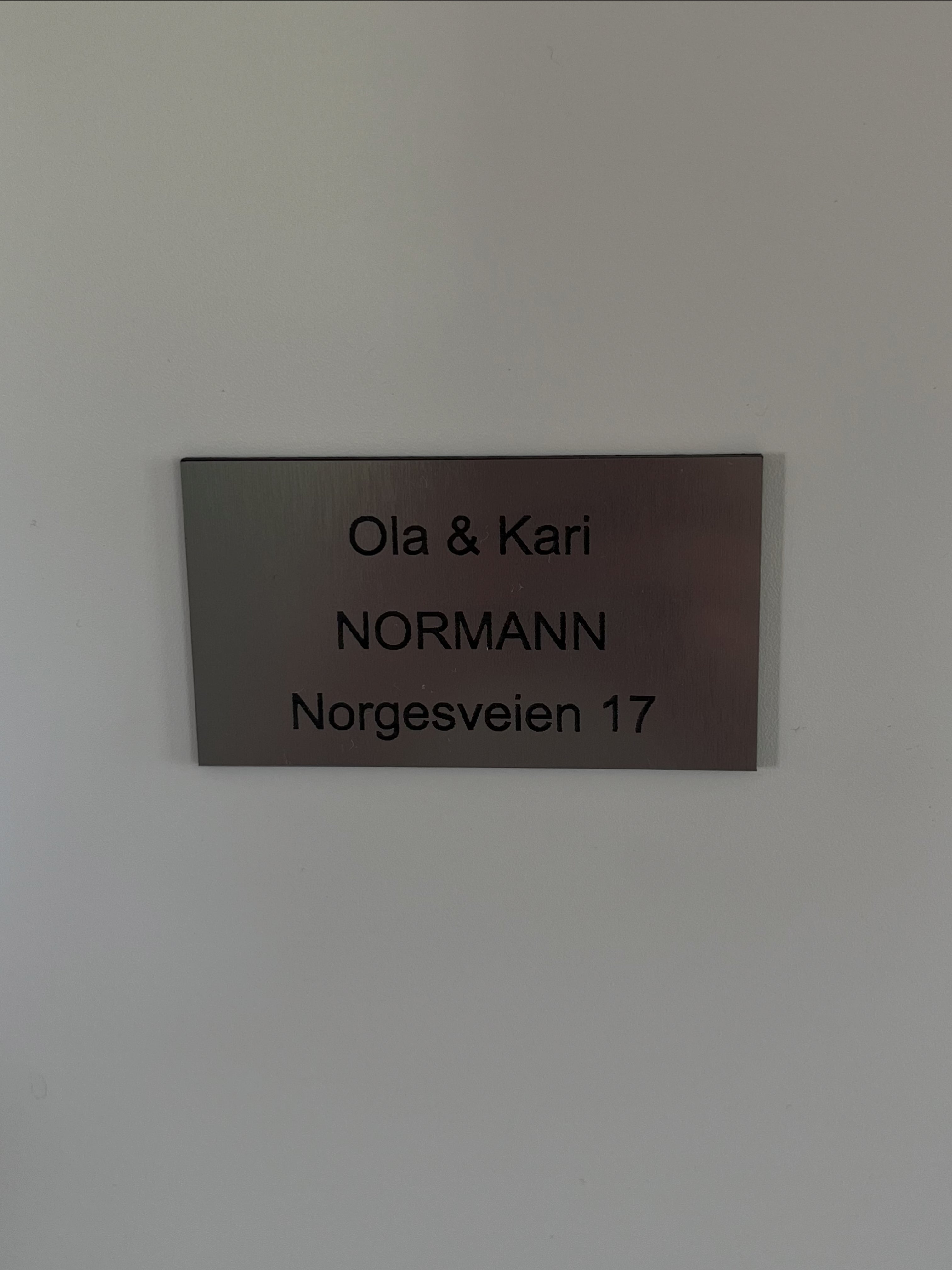 Postkasseskilt