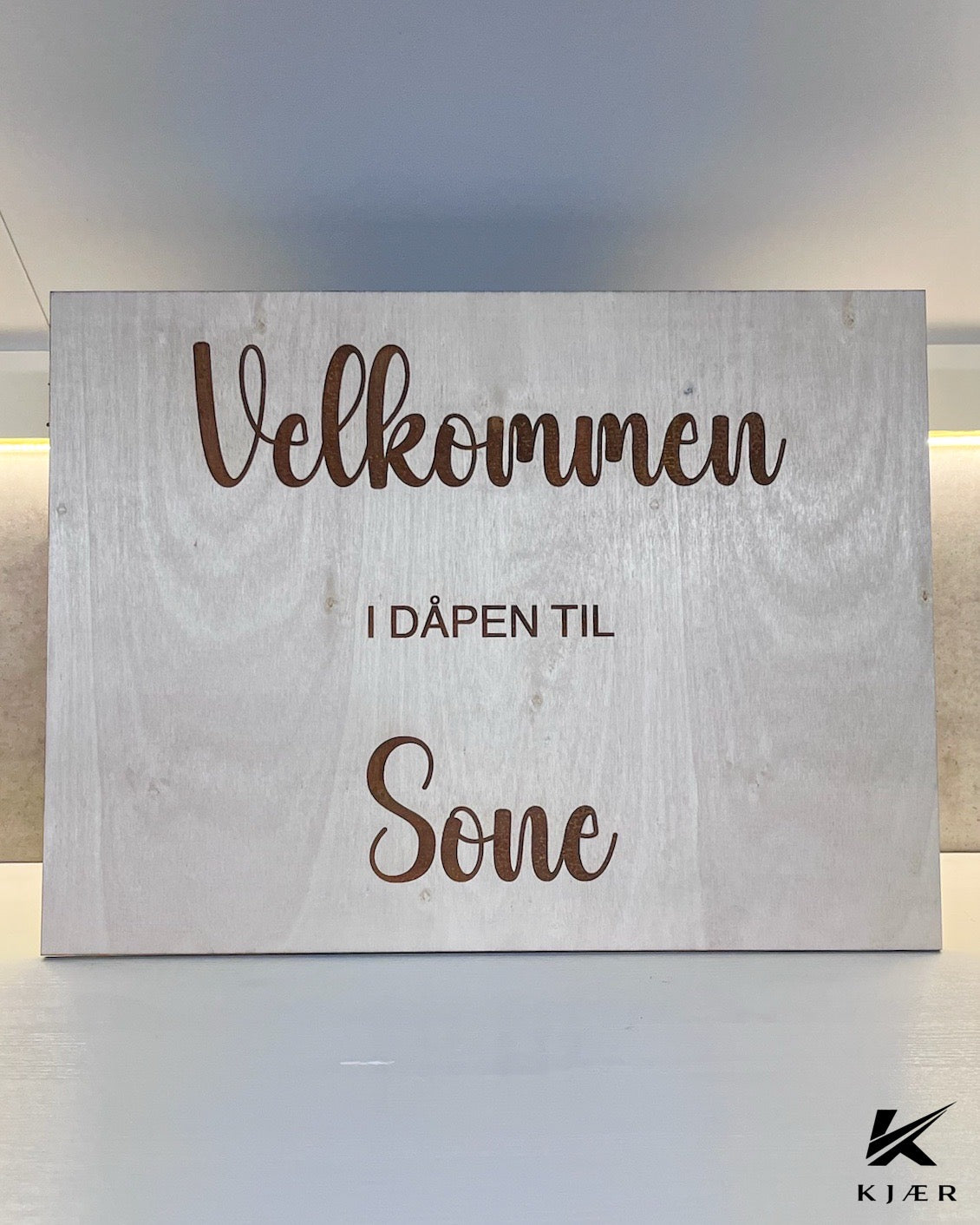 Lag ditt eget skilt - fra 299kr