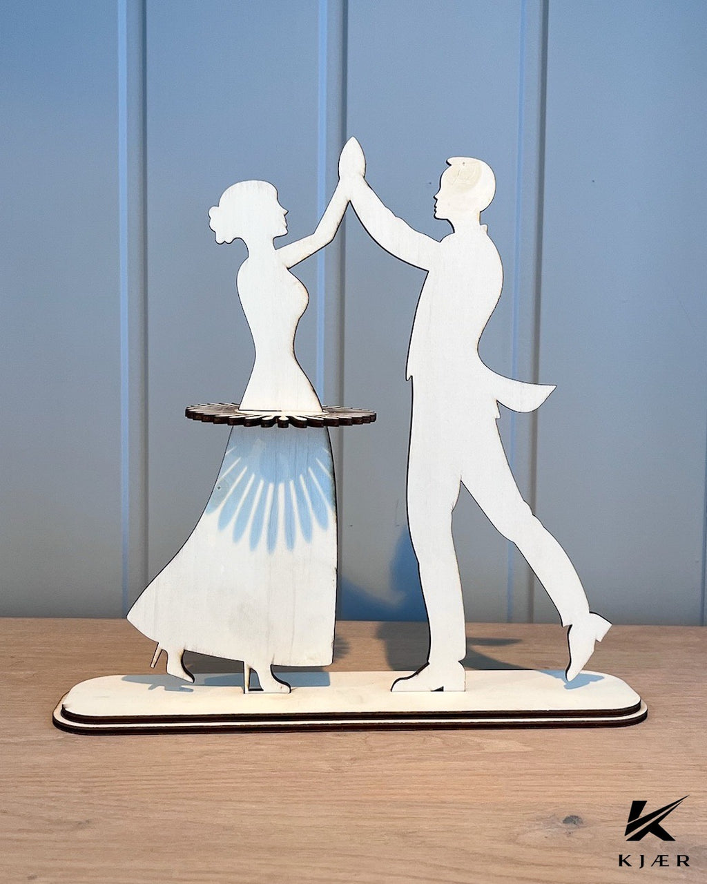 Serviettholder - kjærestepar