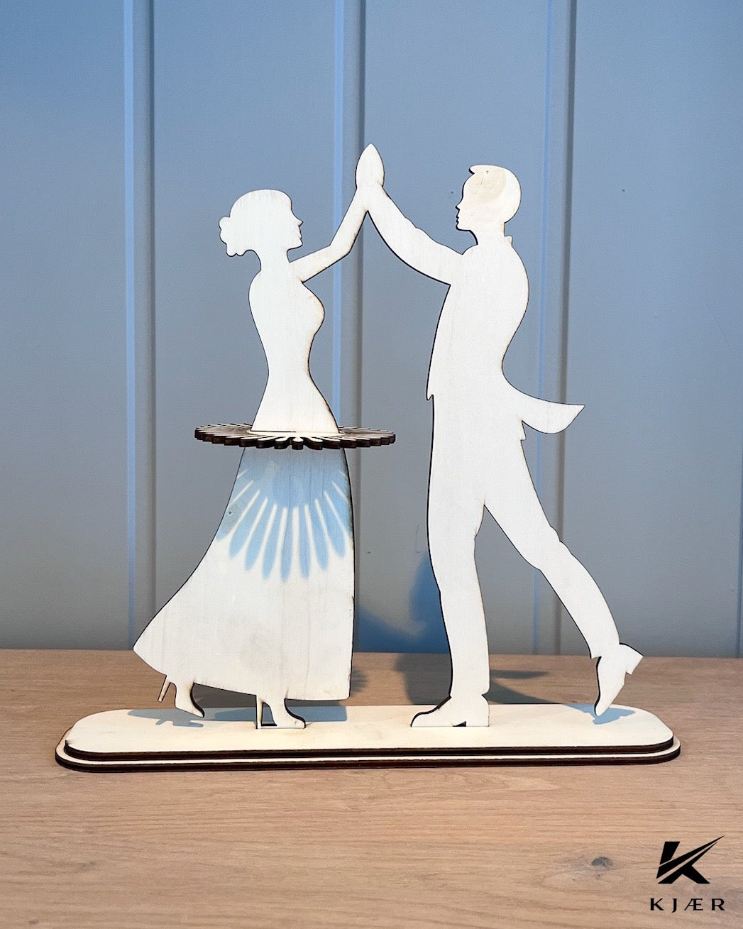 Serviettholder - kjærestepar