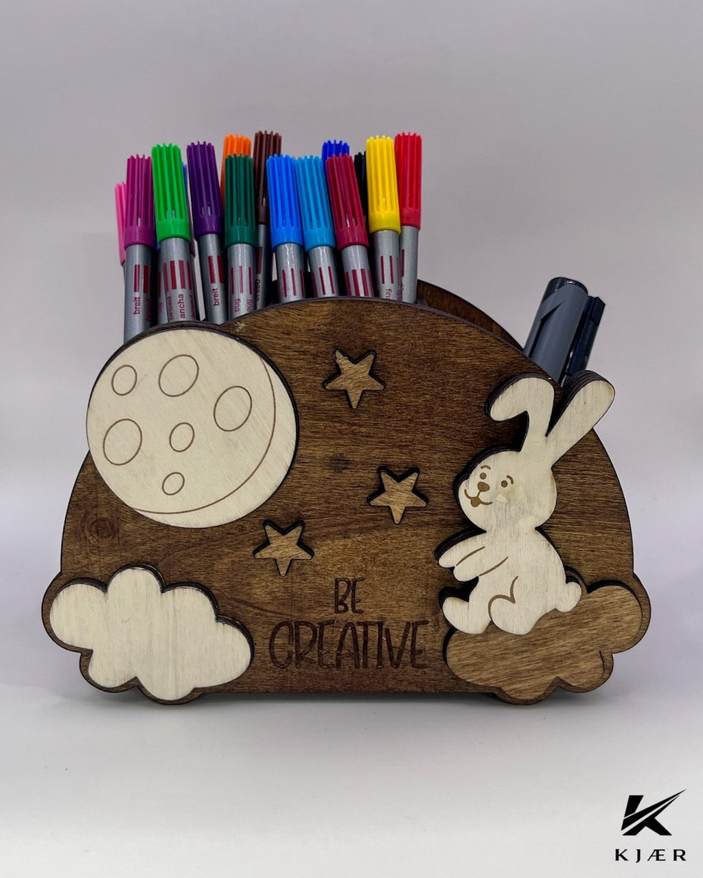 Skrivebordsoppbevaring til barn - kanin 2