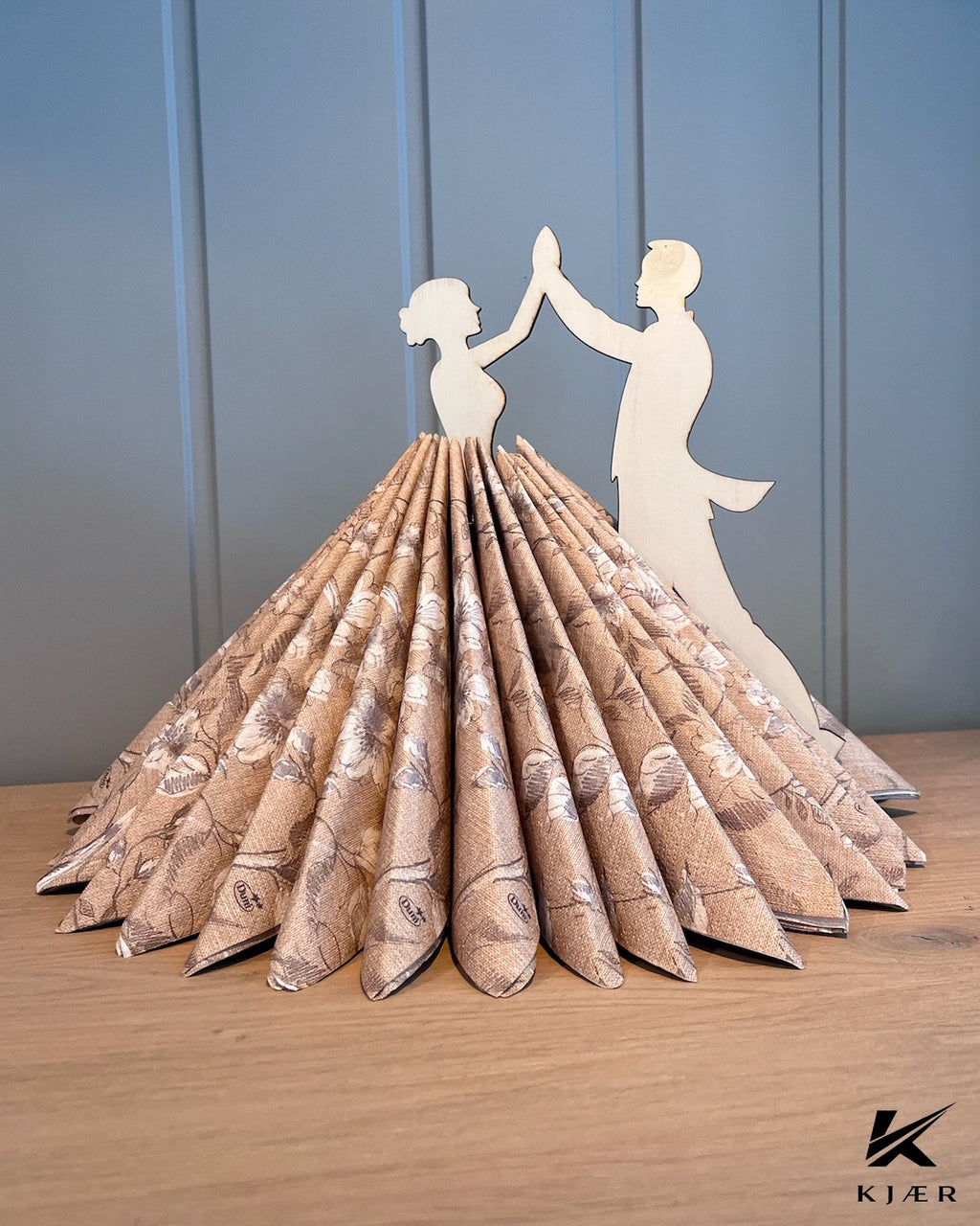 Serviettholder - kjærestepar