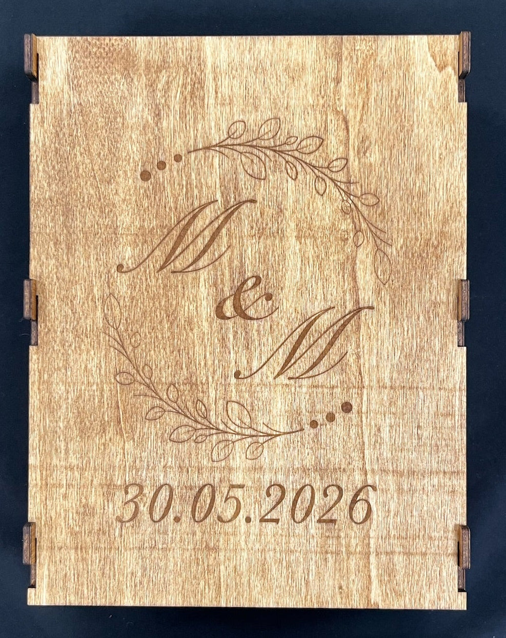 Champagneglass m/ monogram