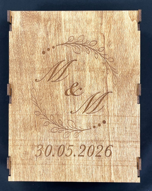 Champagneglass m/ monogram